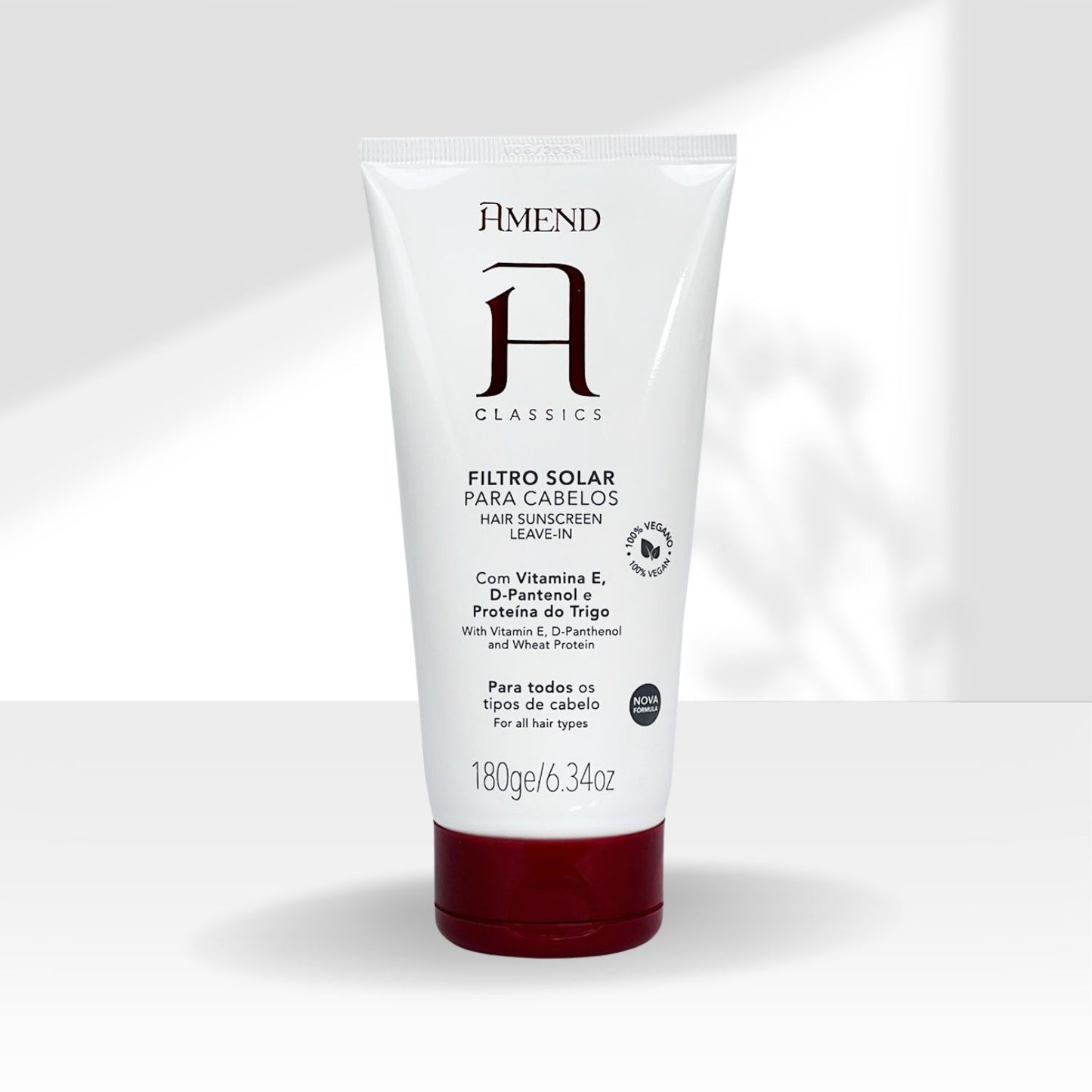 Filtro Solar Capilar Amend Proteção Solar Hidratante cabelos 180 g