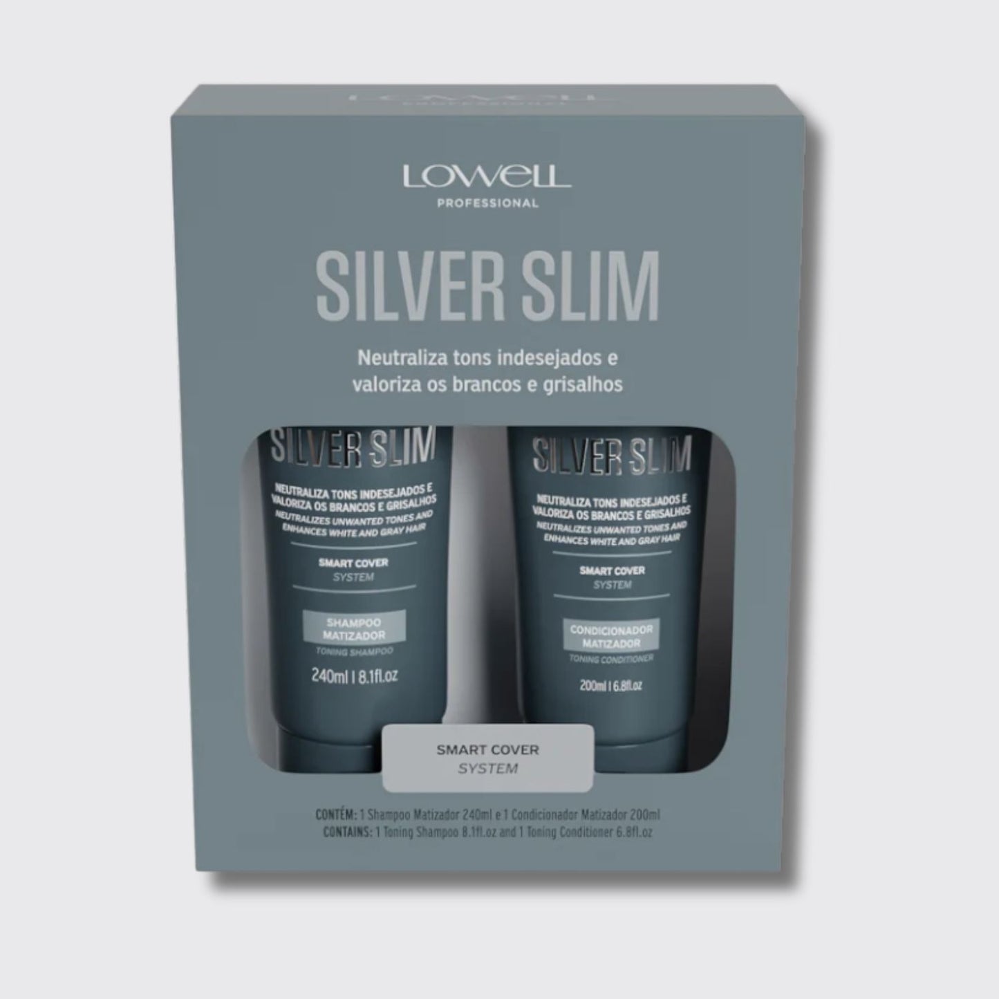 Kit Matizador lowell Silver Slim Neutralizador