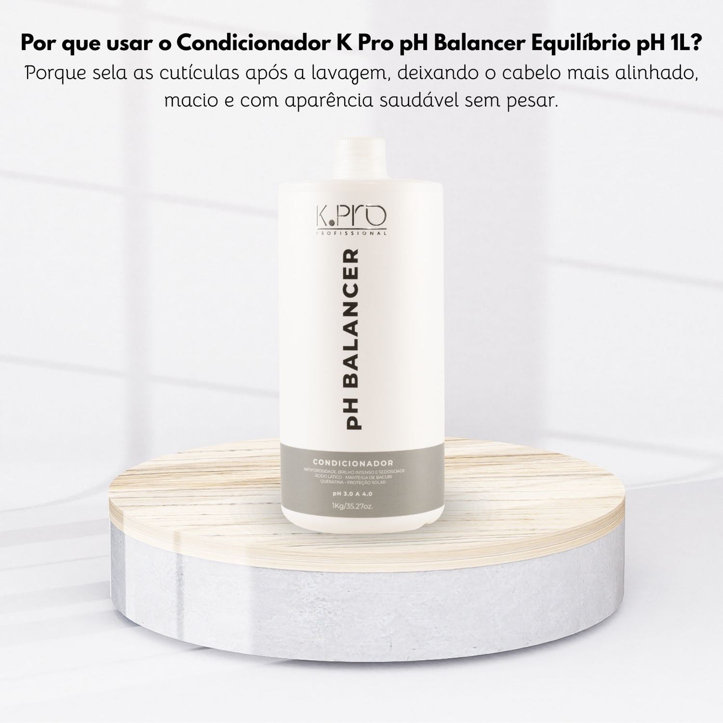 Condicionador K Pro pH Balancer Equilíbrio pH 1 L