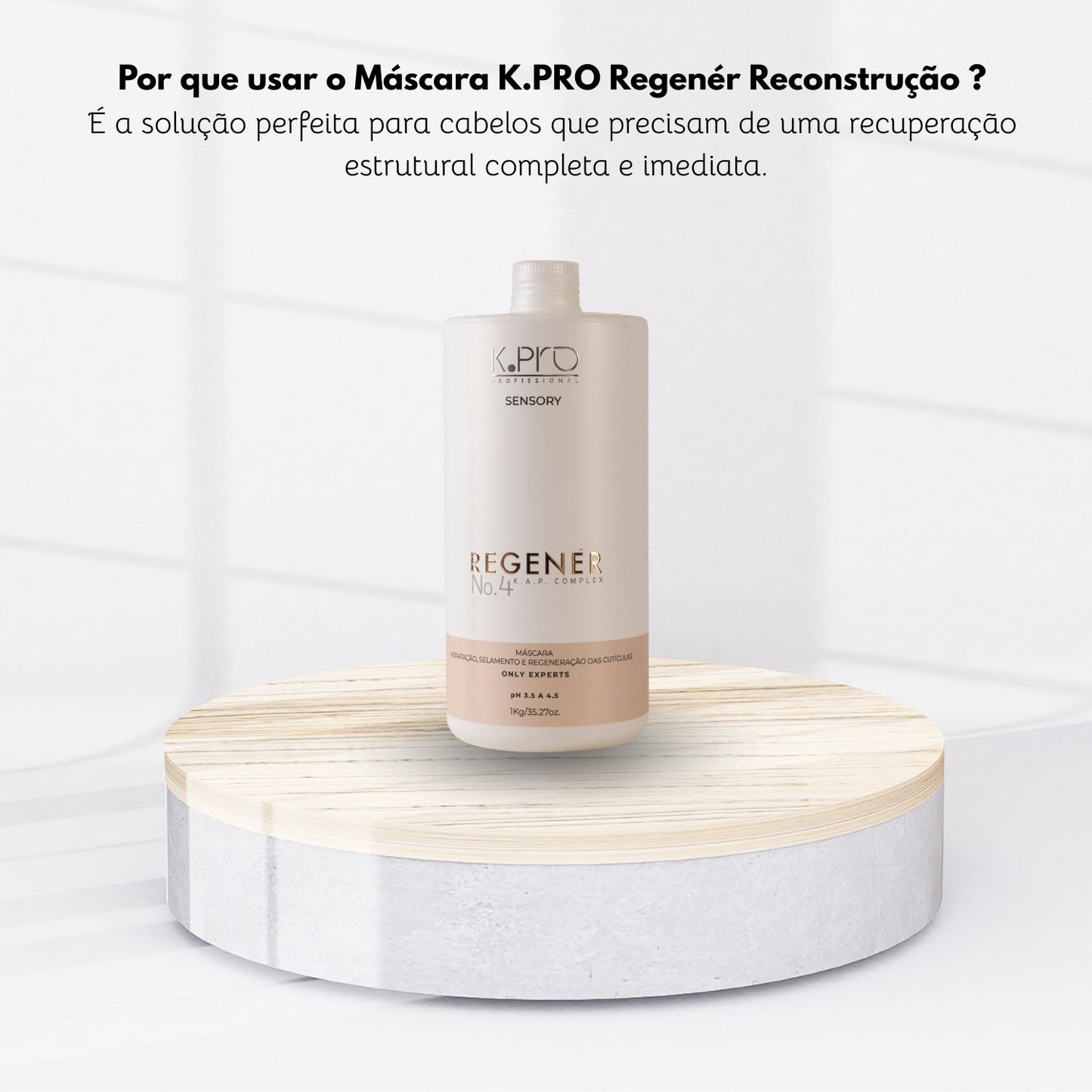 Máscara K Pro Regenér Reconstrução Intensiva 1 L