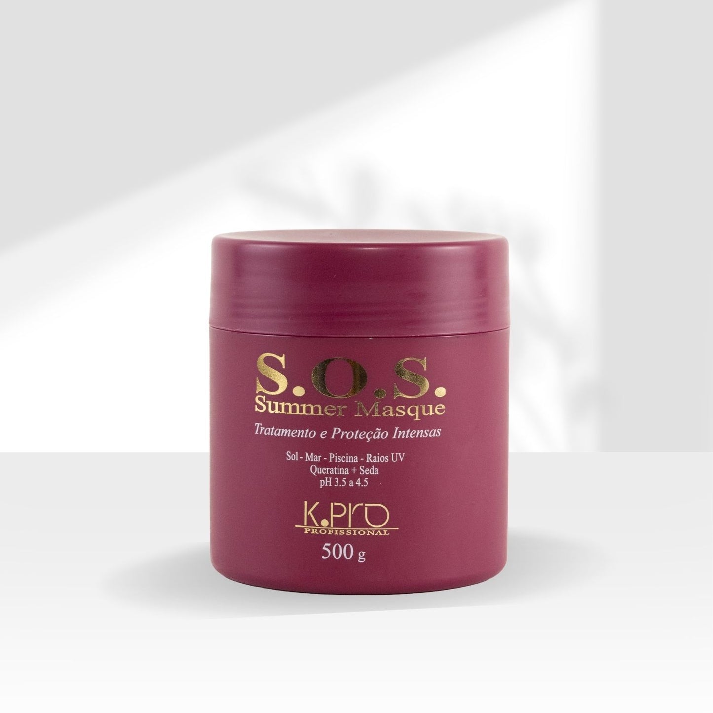 Máscara K Pro S O S Summer Hidratação Pós Sol 500 g