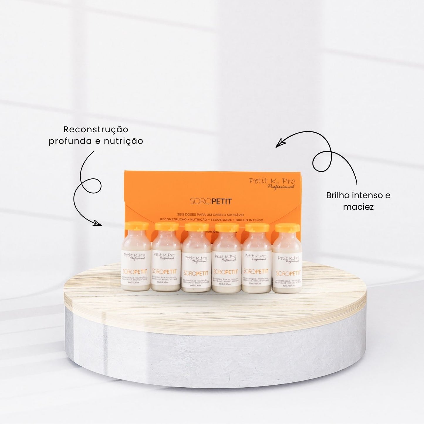 Soro Capilar K Pro Petit Tratamento 6 Unidades