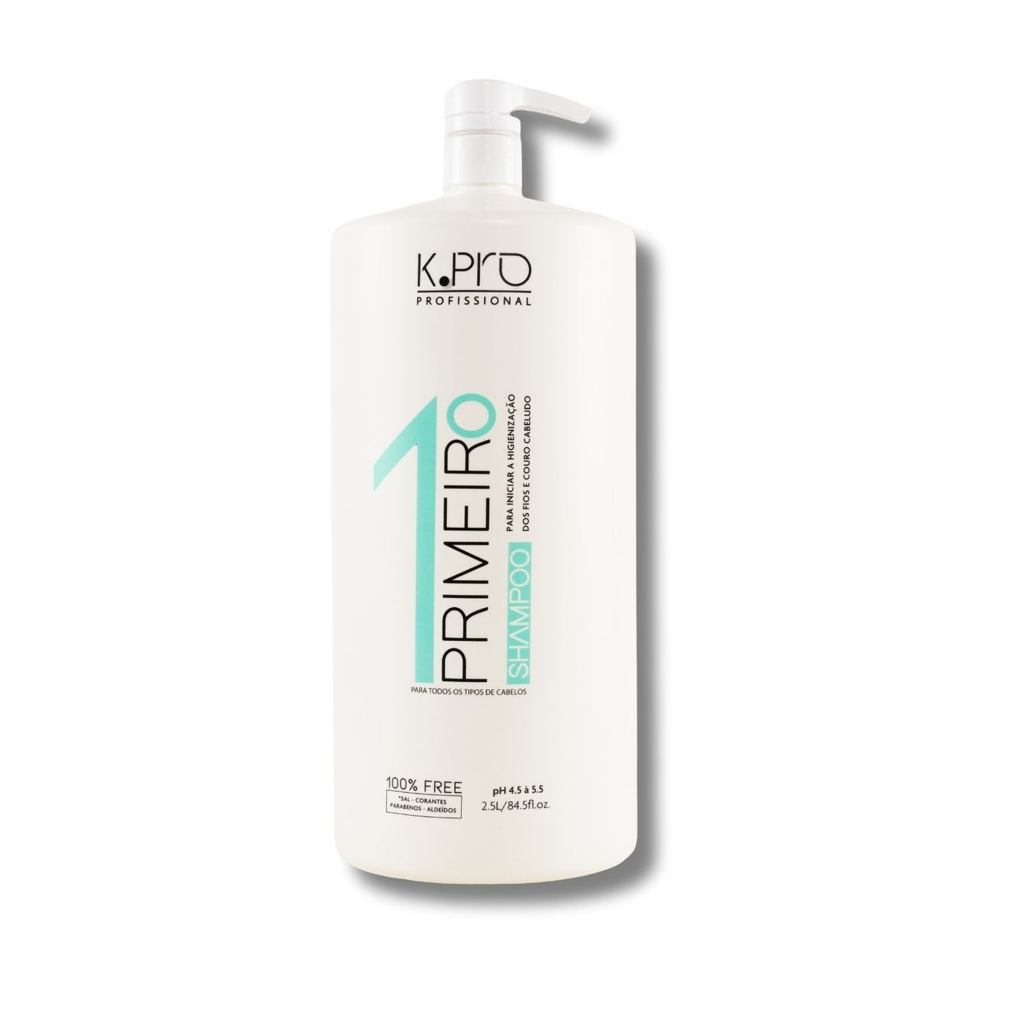 Shampoo K Pro Primeiro Limpeza Profunda Preparação Química 2,5 L