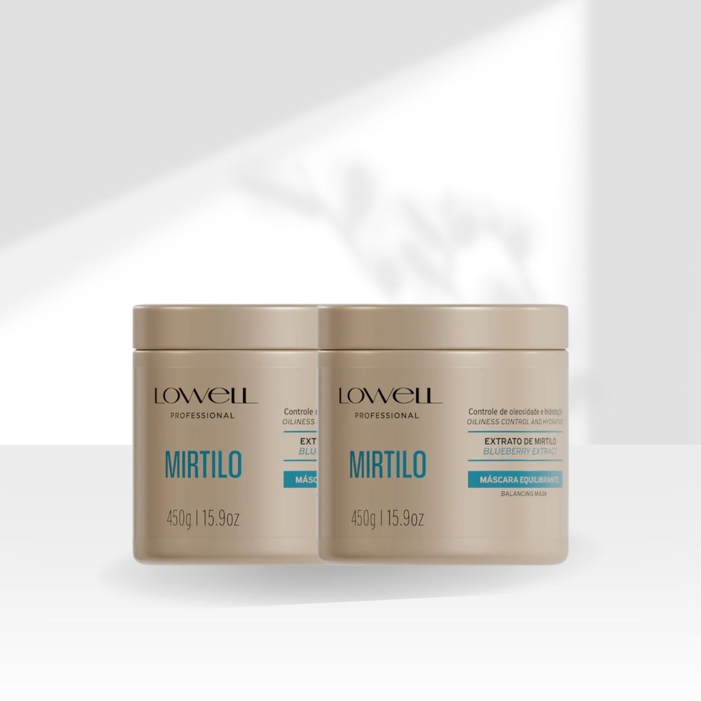 Kit Máscara Lowell Mirtilo Equilíbrio Salon Duo