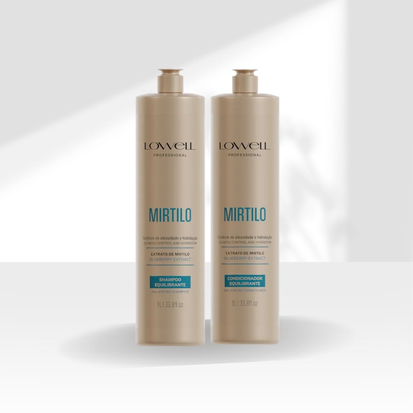 Kit Shampoo Condicionador Lowell Mirtilo Equilíbrio Salon Duo