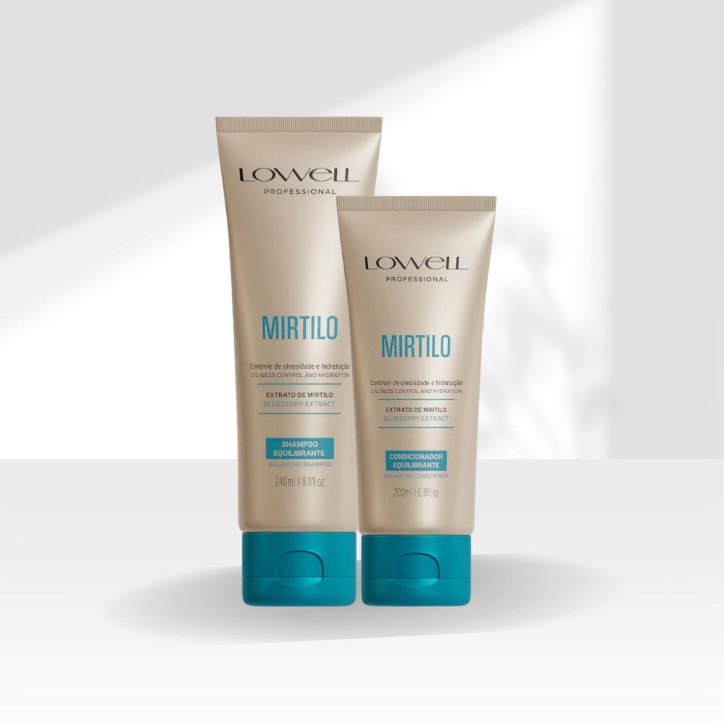 Kit Shampoo Condicionador Lowell Mirtilo Equilíbrio Home Duo