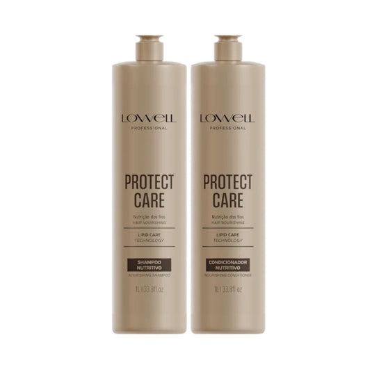 Kit Shampoo Condicionador Lowell Protect Care Salon duo