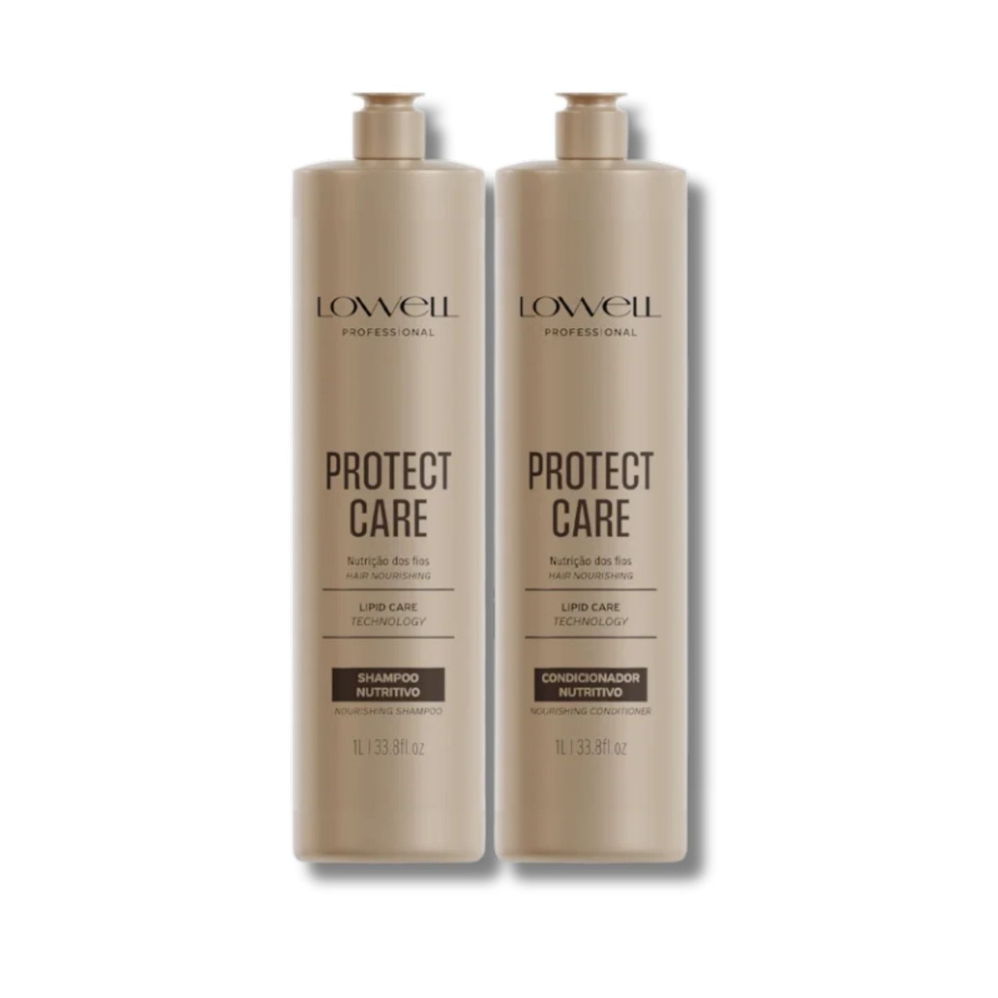 Kit Shampoo Condicionador Lowell Protect Care Salon duo