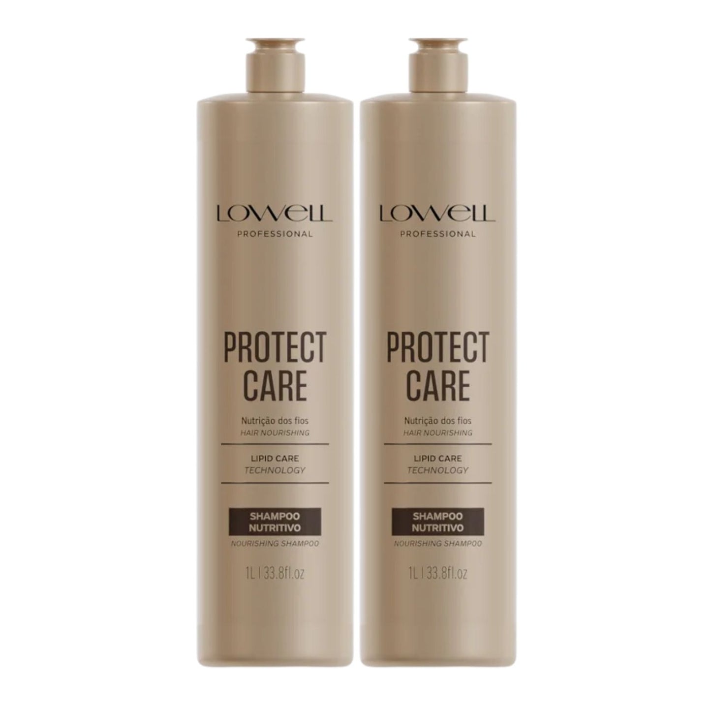 Kit Shampoo Lowell Protect Care Tratamento Diário Salon Duo