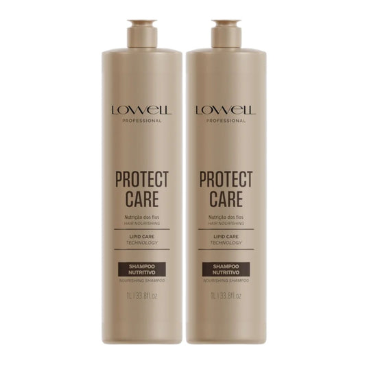 Kit Shampoo Lowell Protect Care Tratamento Diário Salon Duo