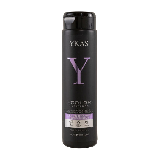 Máscara YKAS YColor Branco Como a Neve Cabelos Loiros 300 ml