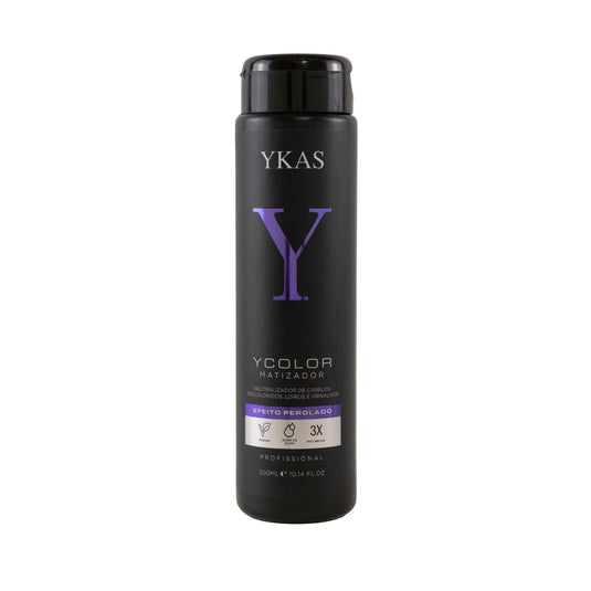 Máscara Matizadora YKAS YColor Efeito Perolado Cabelos Loiros 300 ml