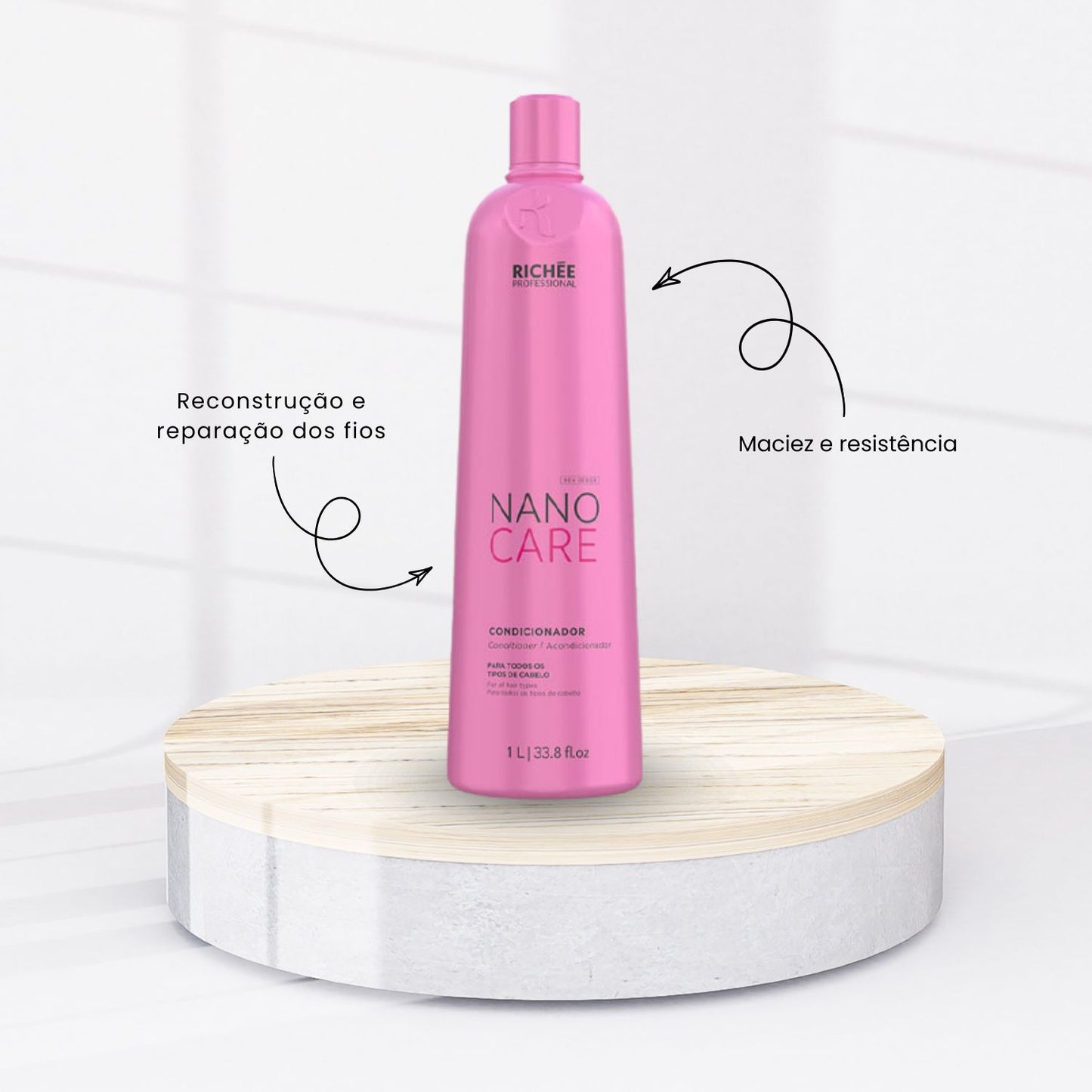 Condicionador Richée Nano Care Reparação Diária 1 L
