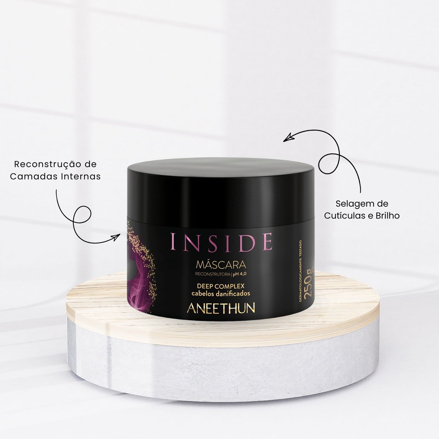 Máscara Aneethun Inside Reconstrutora Hidratação 250 g