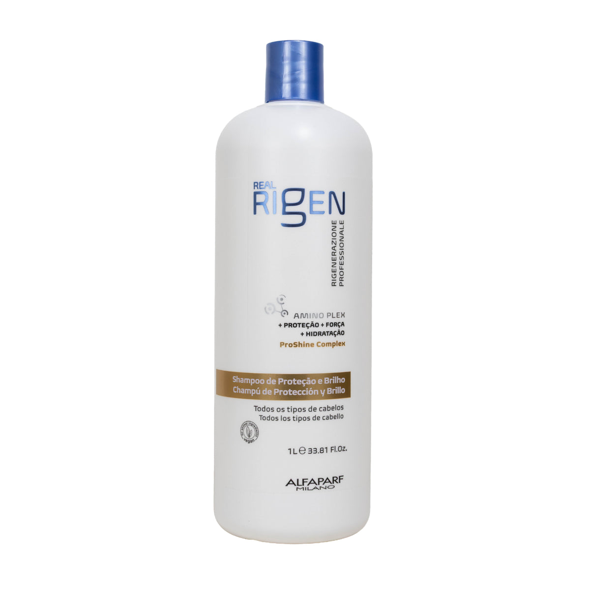 Shampoo Alfaparf Real Rigen Reparador Hidratante 1L