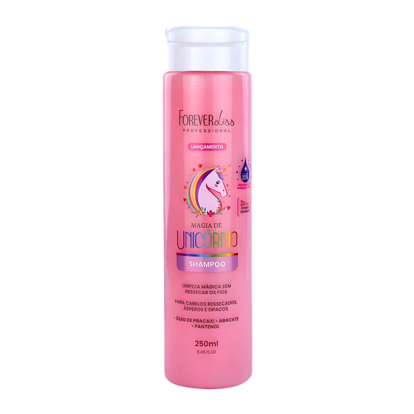Shampoo Forever Liss Magia de Unicórnio Limpeza Magica 250 ml
