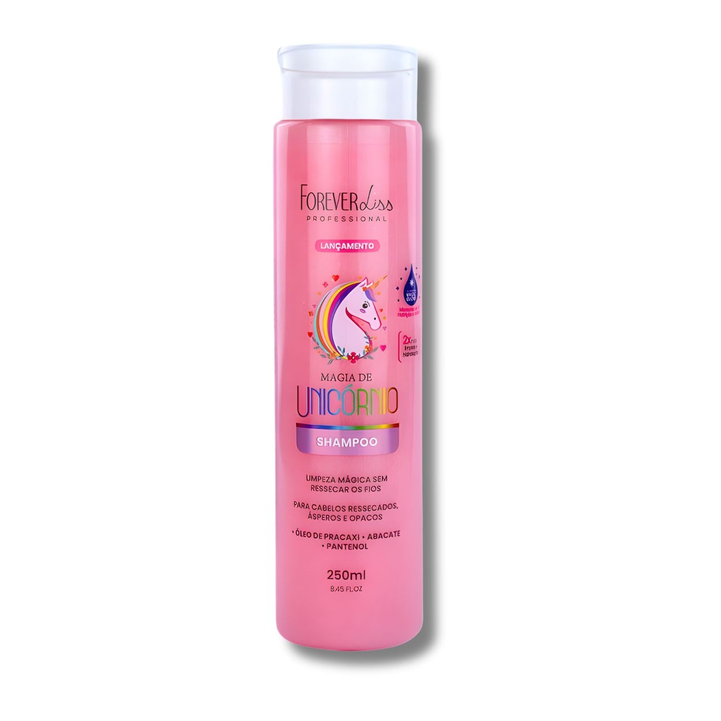 Shampoo Forever Liss Magia de Unicórnio Limpeza Magica 250 ml