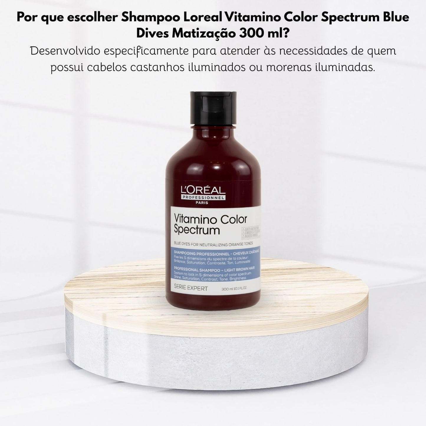 Shampoo Loreal Vitamino Color Spectrum Blue Dives Matização  300 ml