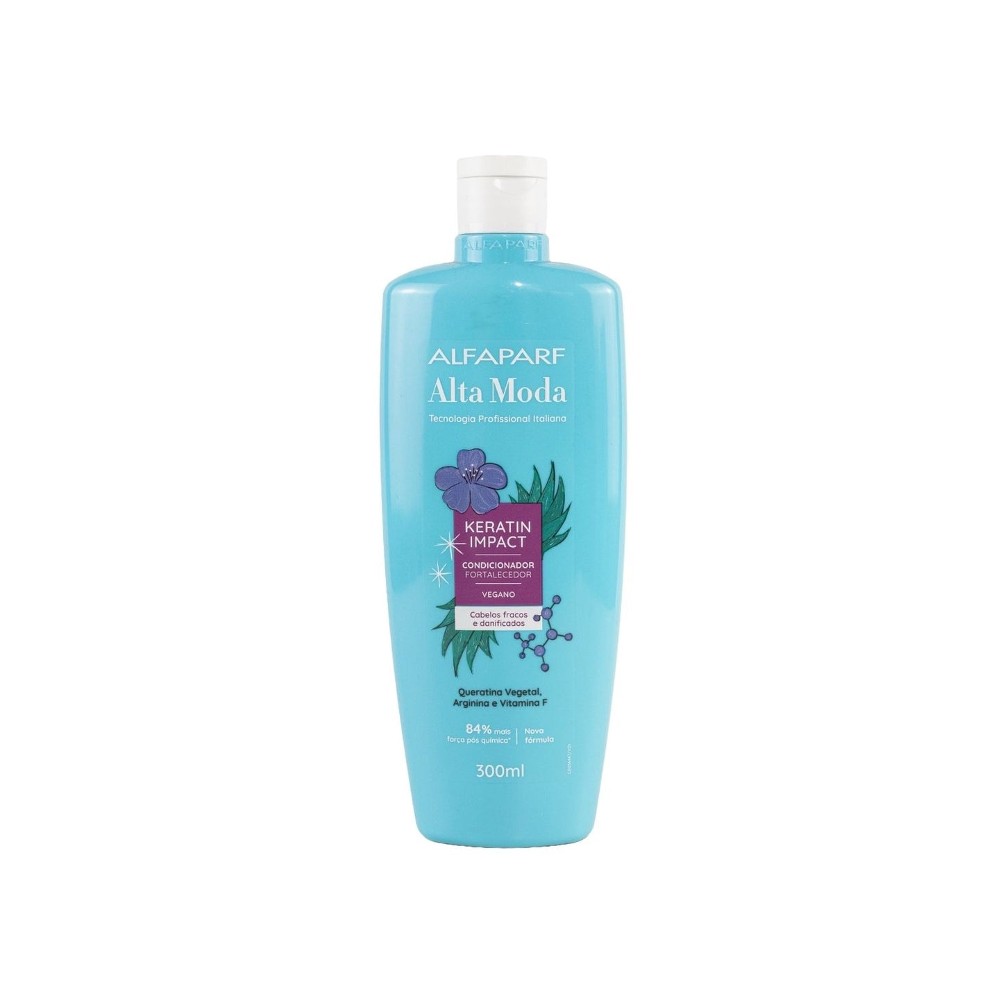 Condicionador Alfaparf Alta Moda Keratin Impact Reconstrução 300 ml
