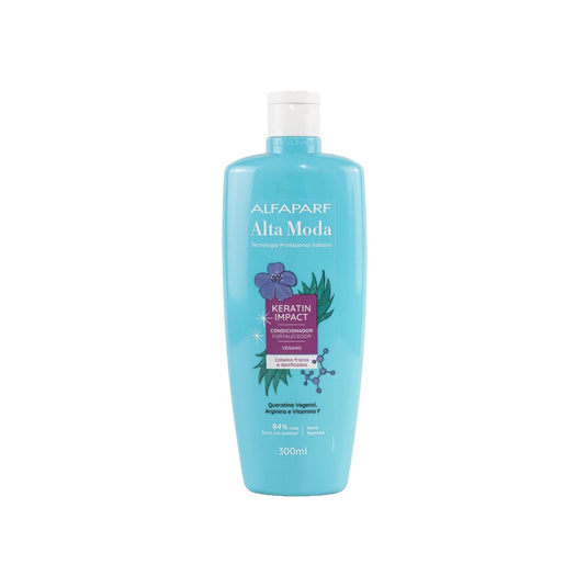 Condicionador Alfaparf Alta Moda Keratin Impact Reconstrução 300 ml