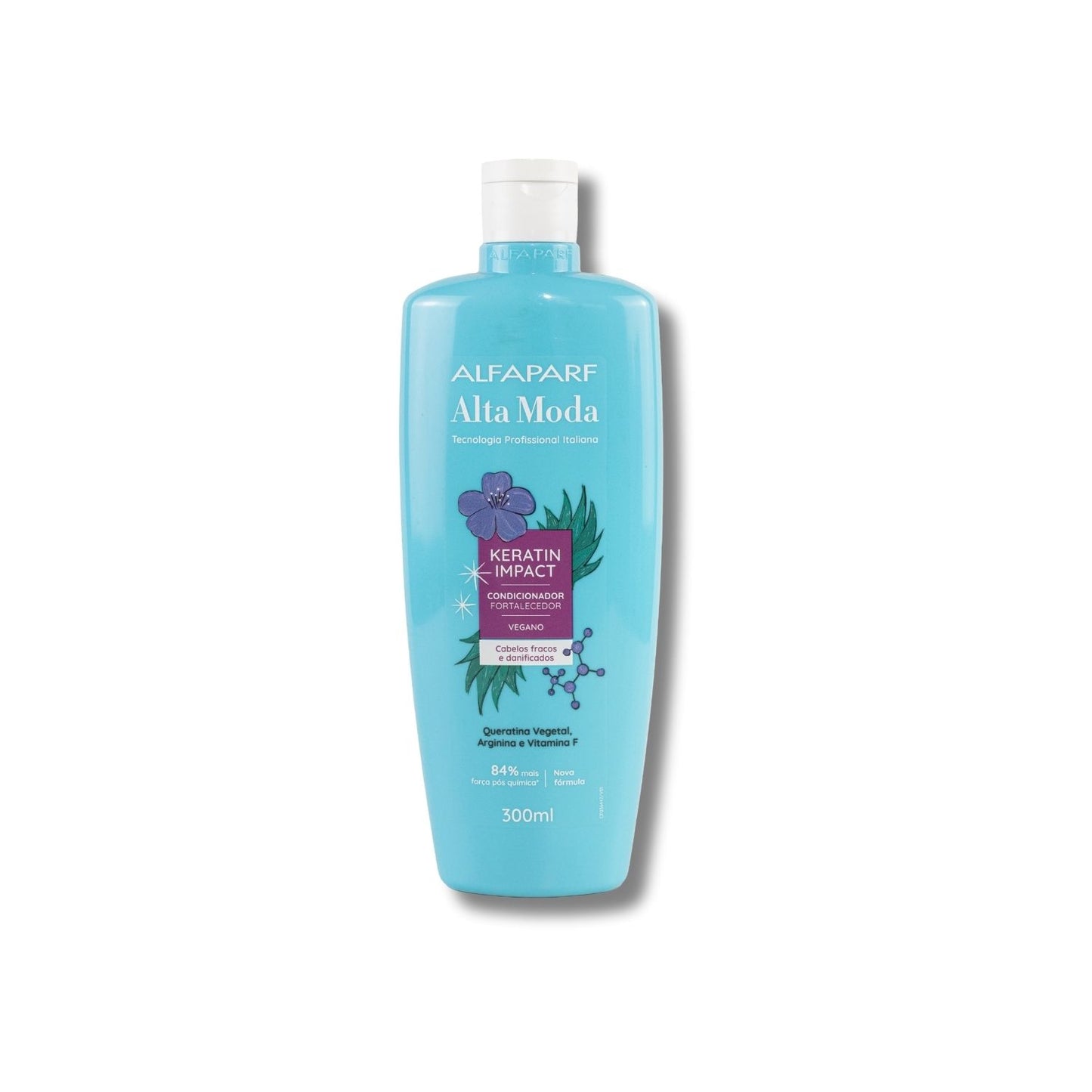 Condicionador Alfaparf Alta Moda Keratin Impact Reconstrução 300 ml