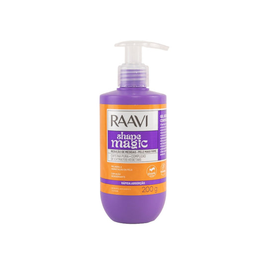Gel Redutor Corporal Raavi Shape Magic Modelador 200 g