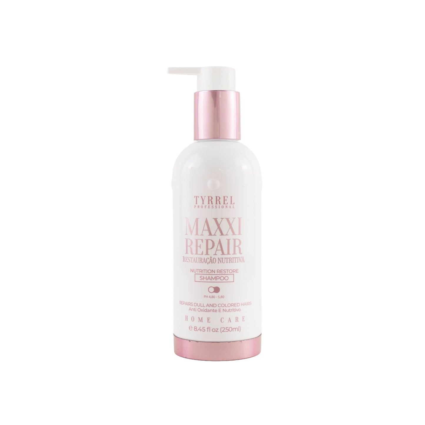 Shampoo Tyrrel Maxxi Repair Reparação e Reconstrução 250 ml