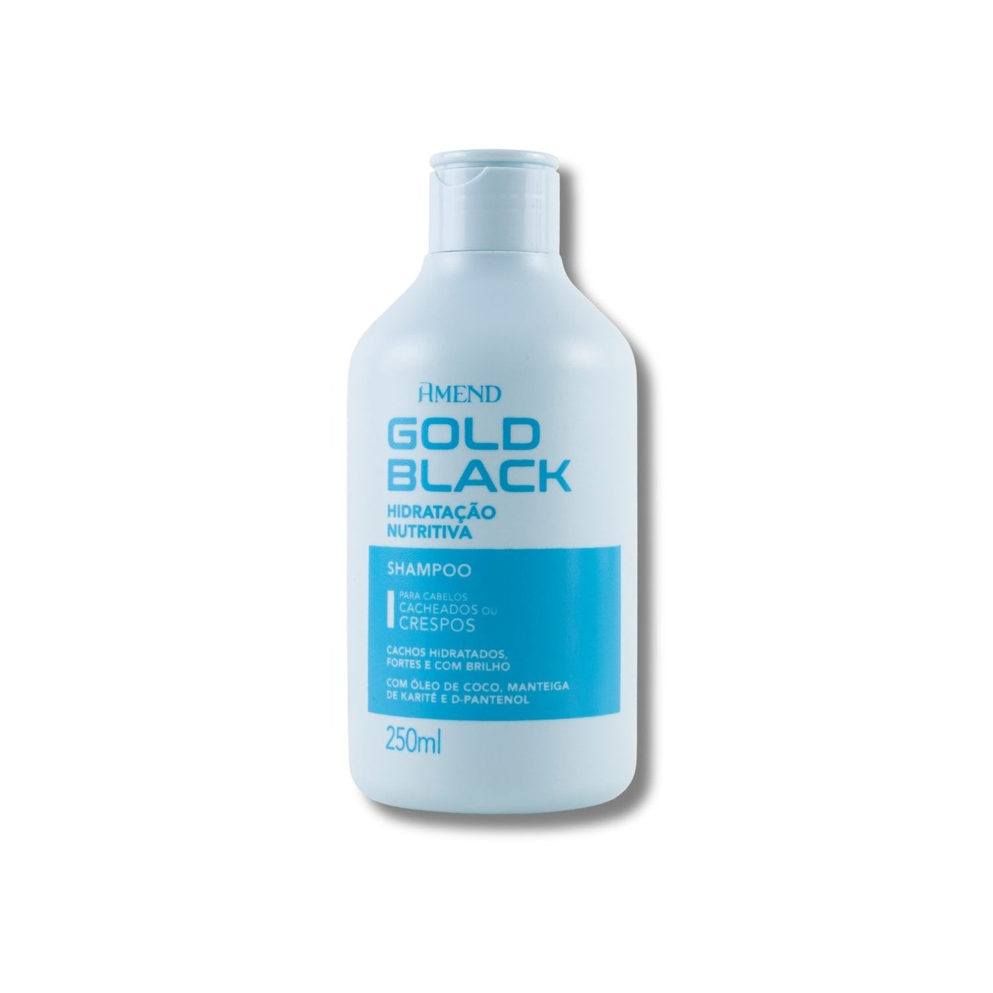 Shampoo Amend Gold Black Hidratação Nutritiva 250 ml