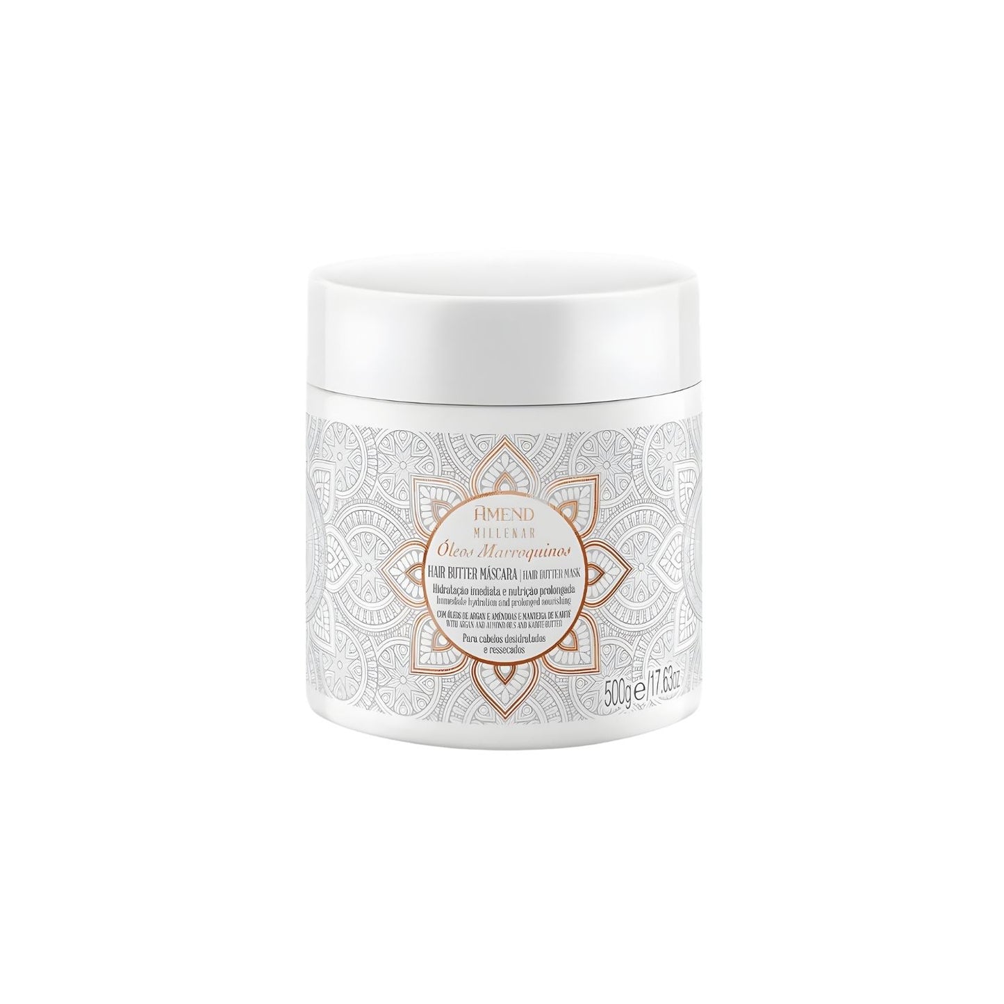 Máscara Hair Butter Amend Millenar Óleos Marroquinos 500 g