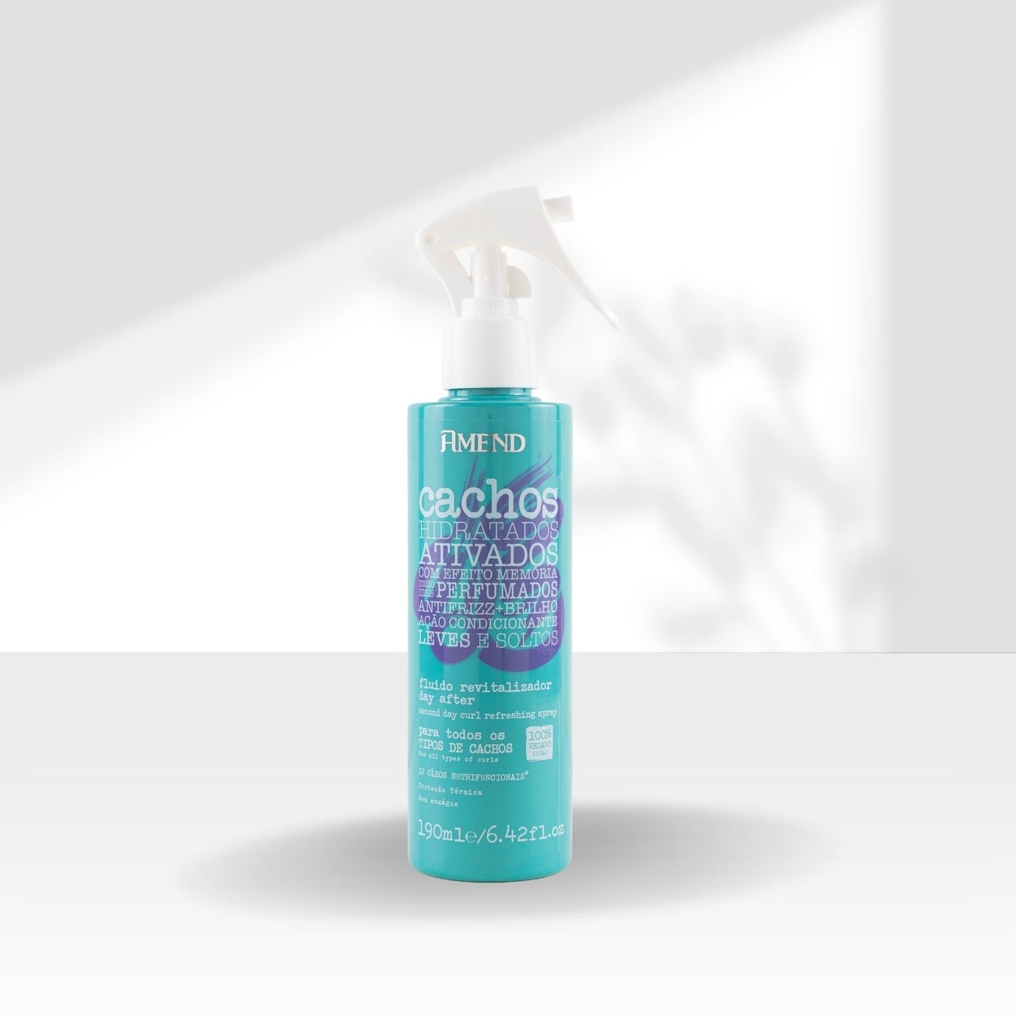 Fluido Revitalizador Cachos Amend Definição e Hidratação 190 ml