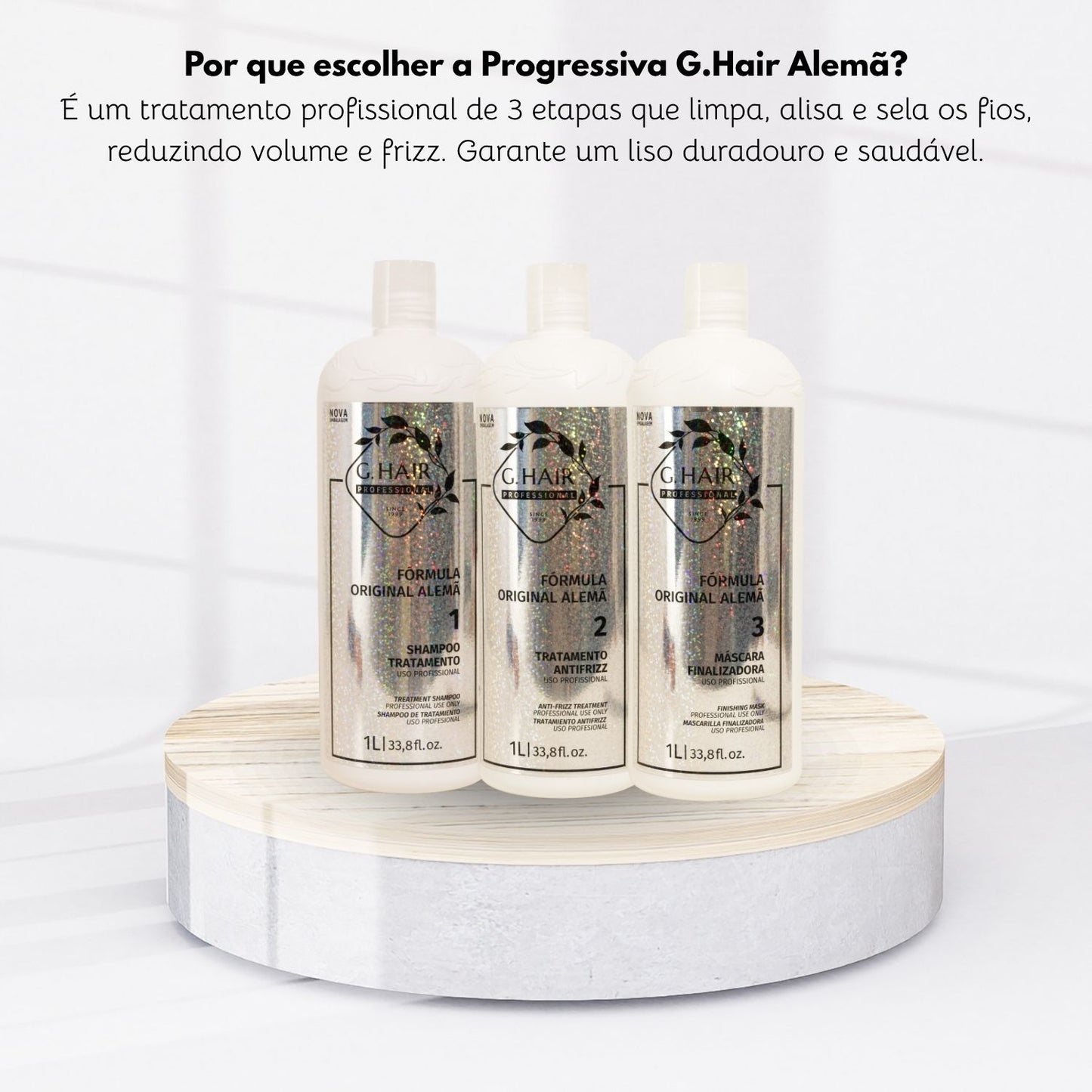 Progressiva G.Hair Alema (3 x 1 Litro)