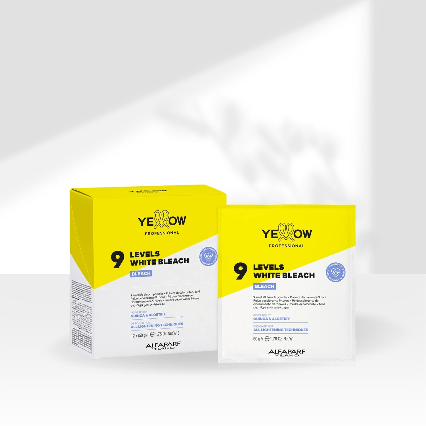 Pó Descolorante Yellow 9 Levels Clareamento 12x50 g