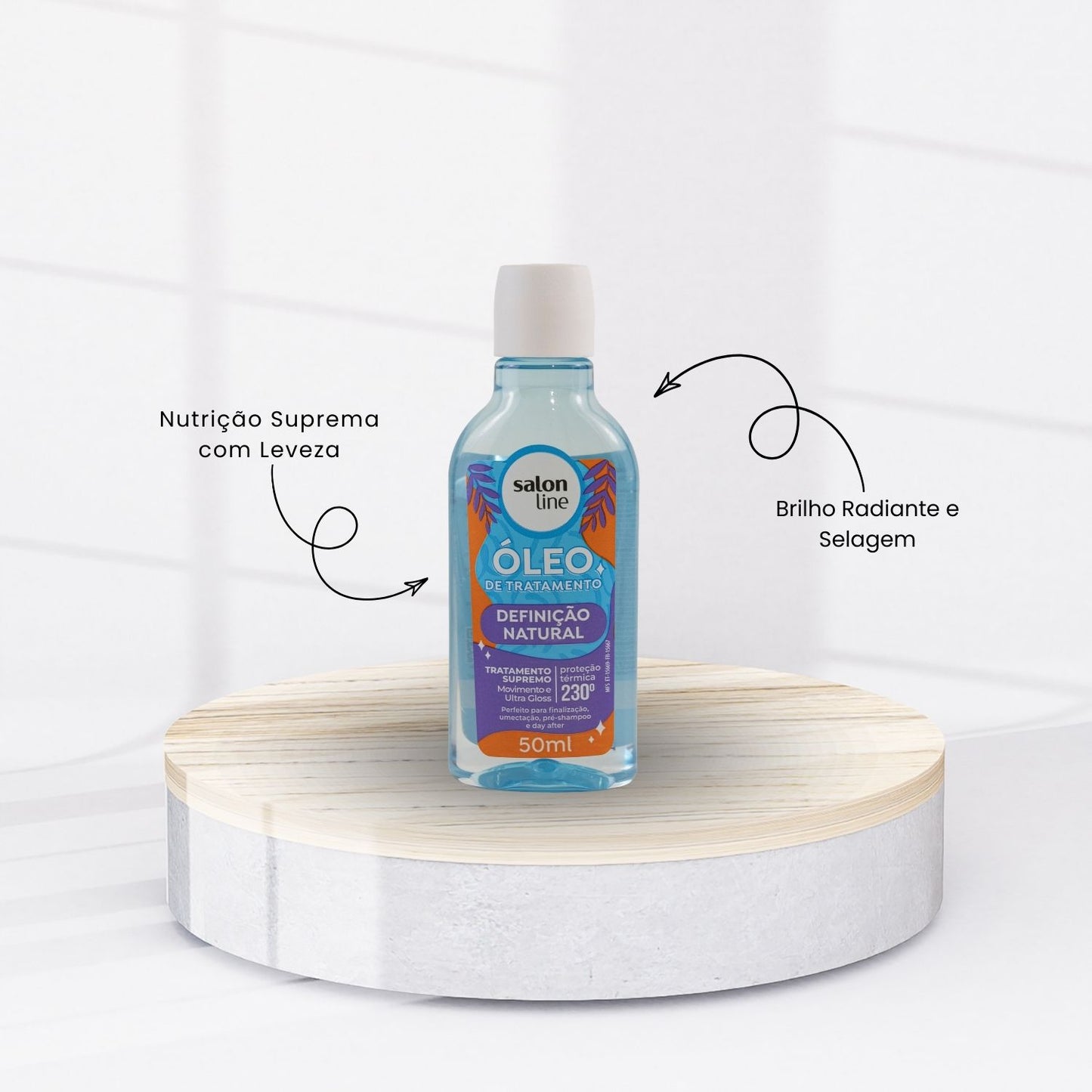 Óleo Capilar Salon Line Definição Natural Tratamento Supremo 50 ml
