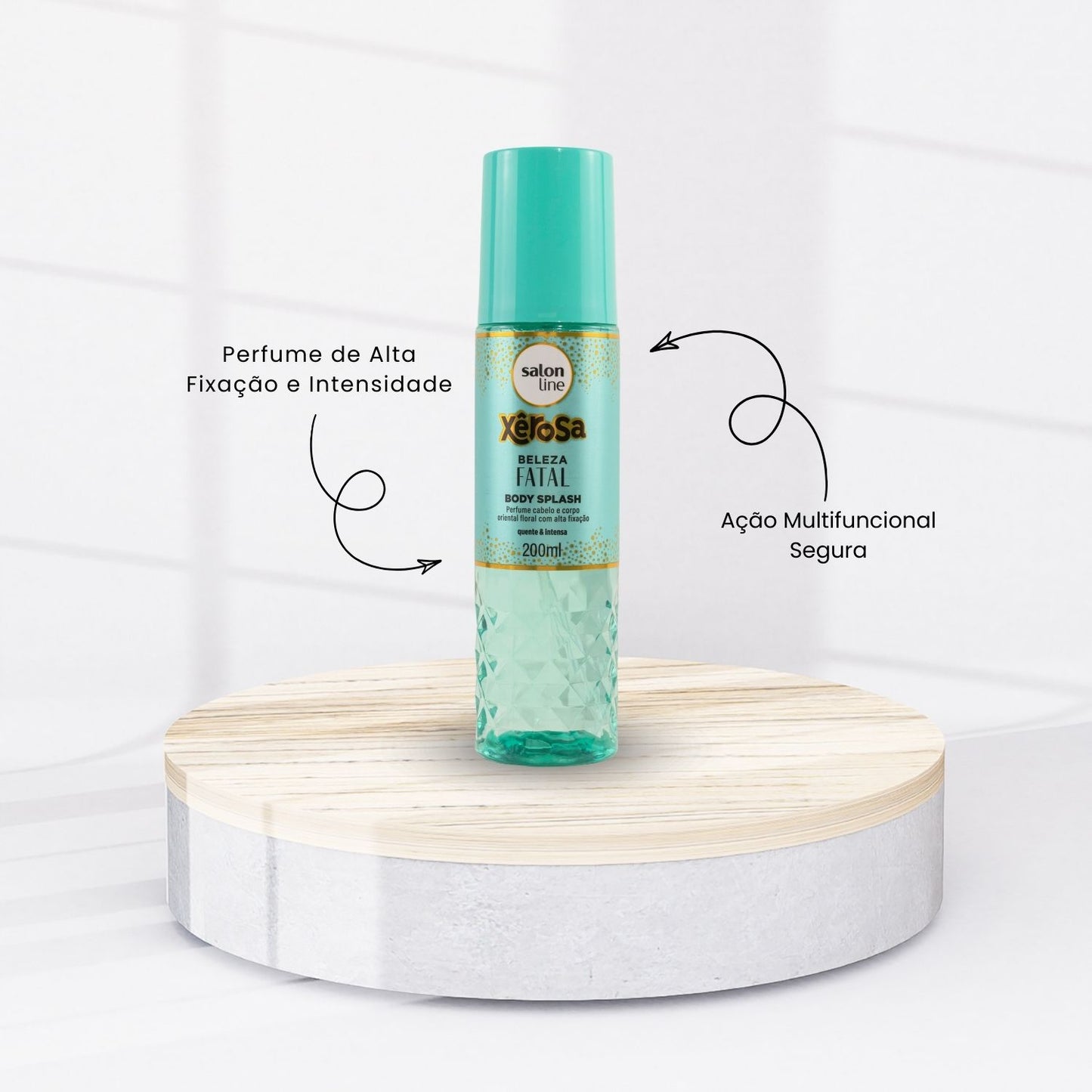 Body Splash Salon Line Xêrosa Beleza Fatal 200ml