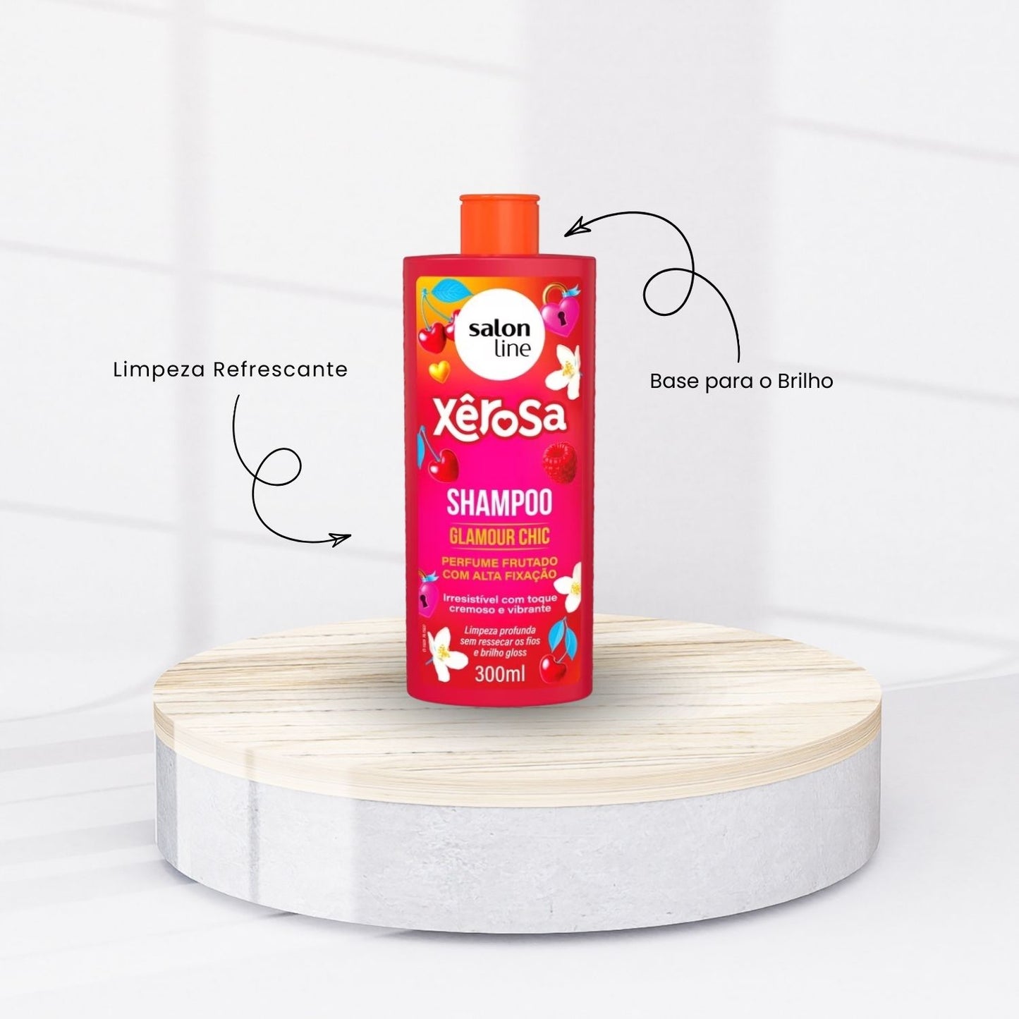 Kit Shampoo Condicionador Salon Line Xêrosa Glamour Chic