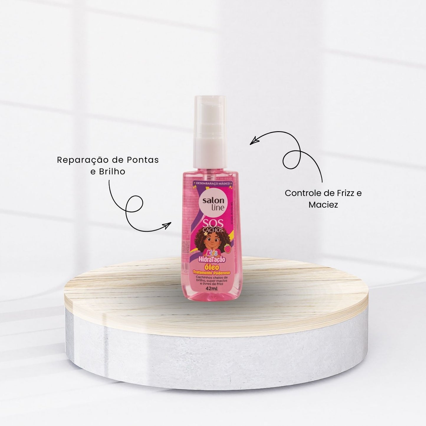 Óleo Capilar Salon Line S O S Cachos Tratamento Poderoso 42 ml