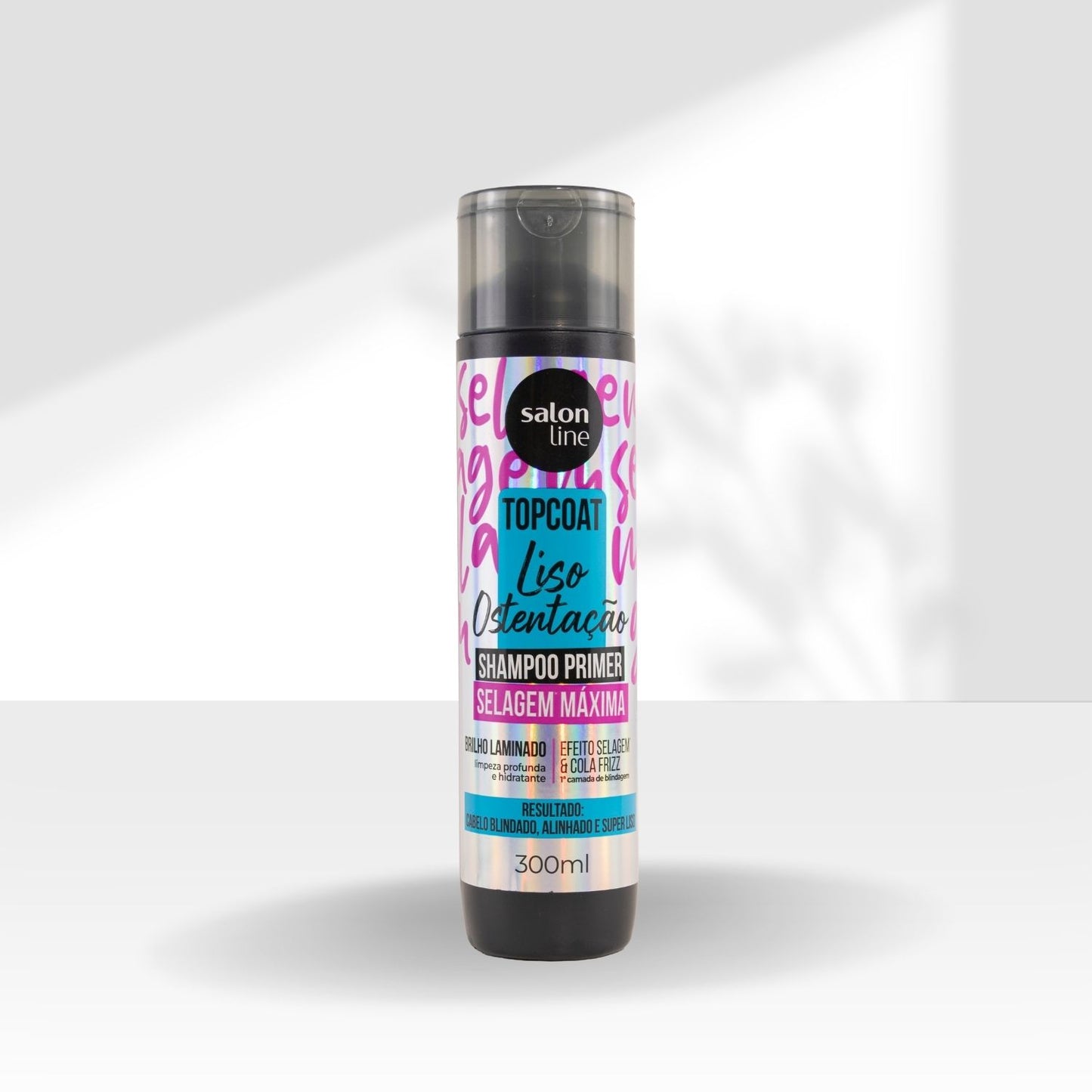 Shampoo Salon Line Liso Ostentação Selagem Máxima 300 ml