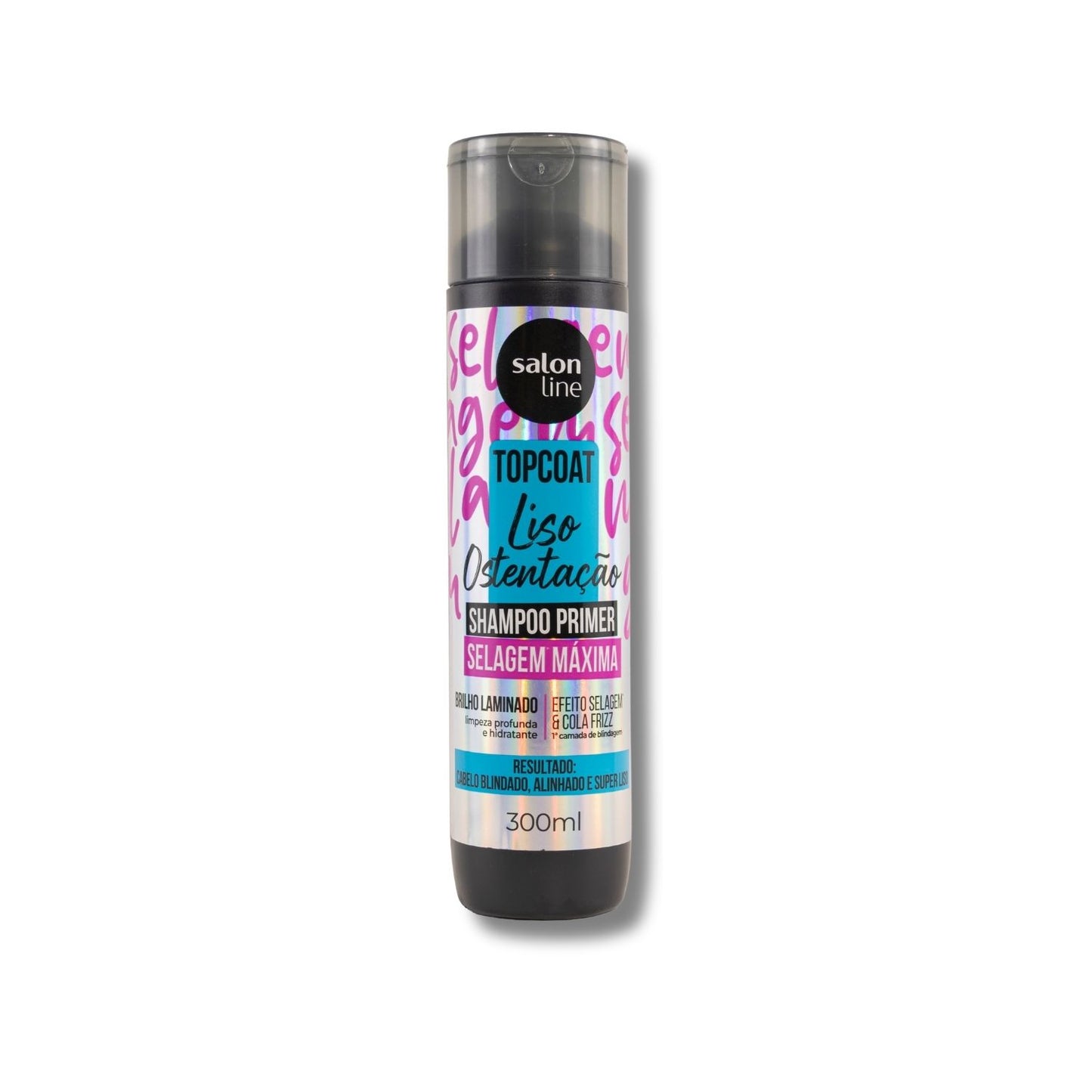 Shampoo Salon Line Liso Ostentação Selagem Máxima 300 ml