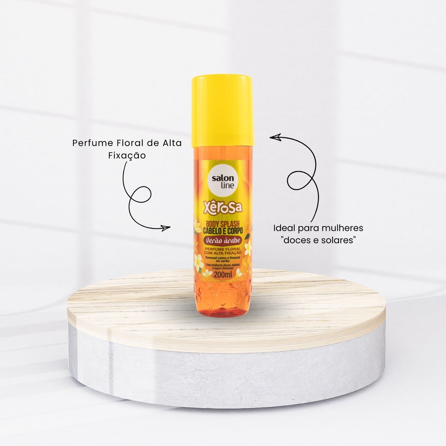 Body Splash Salon Line Xêrosa Verão Arabe 200 ml