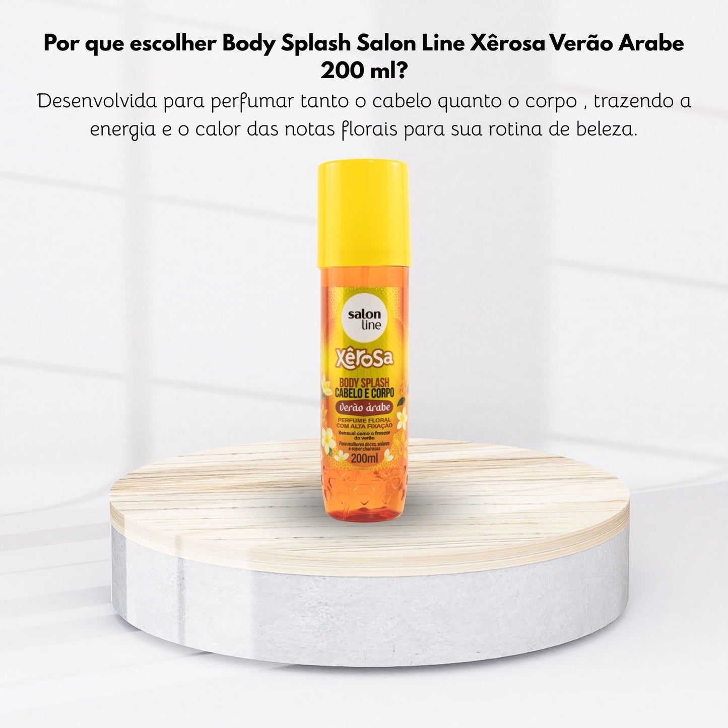 Body Splash Salon Line Xêrosa Verão Arabe 200 ml
