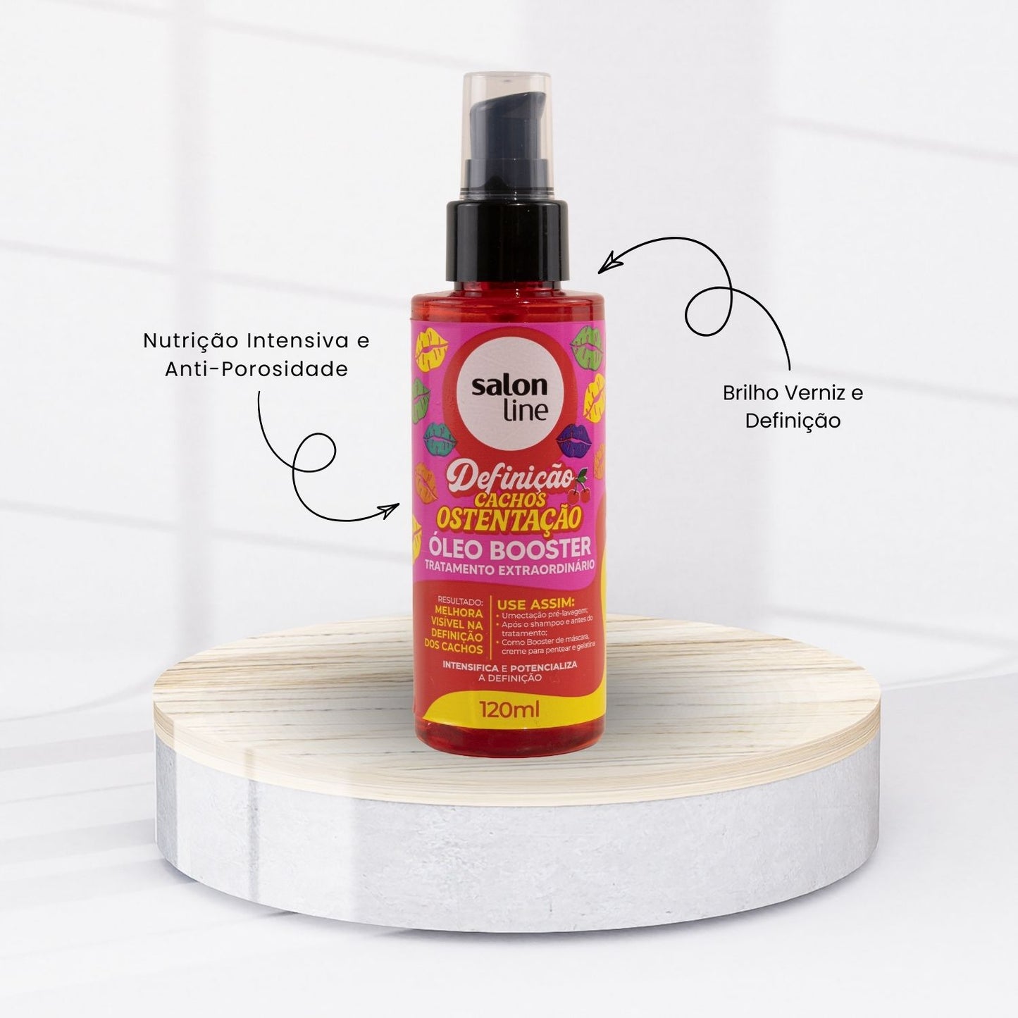 Óleo Booster Capilar Salon Line Cachos Ostentação 120 ml