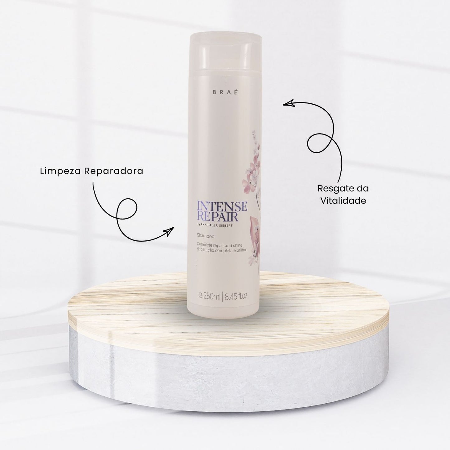 Kit Braé Intense Repair Shampoo + Condicionador + Máscara