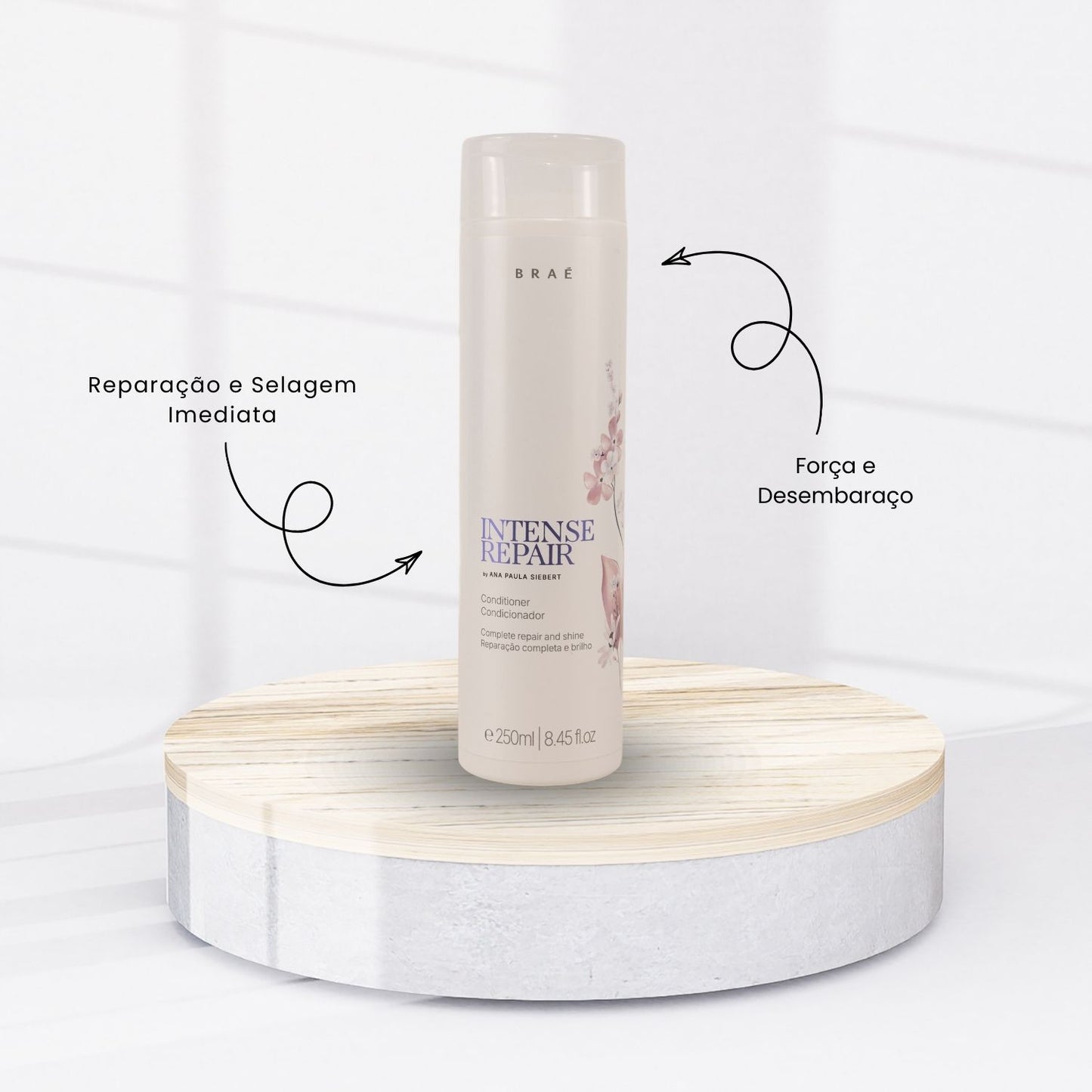 Kit Braé Intense Repair Home Care Tratamento Reparador Capilar