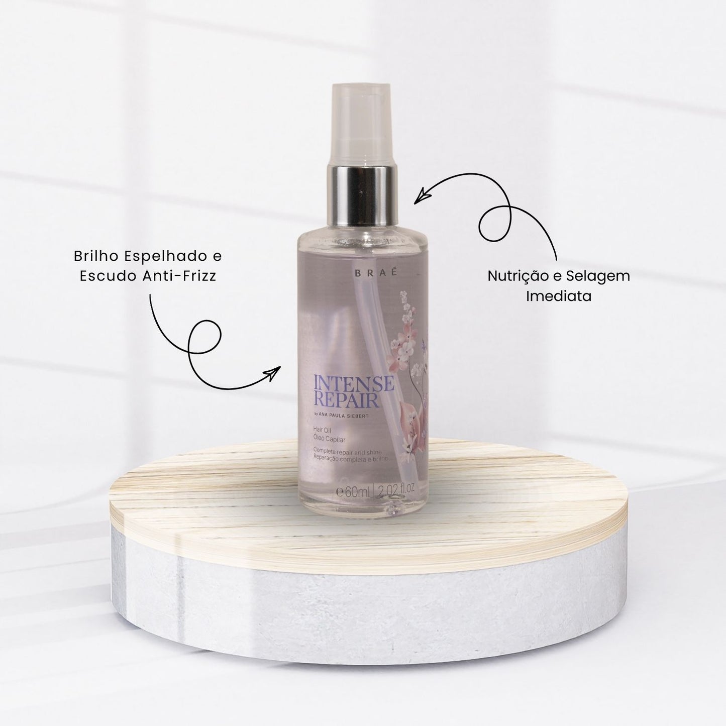Kit Braé Intense Repair Home Care Tratamento Reparador Capilar