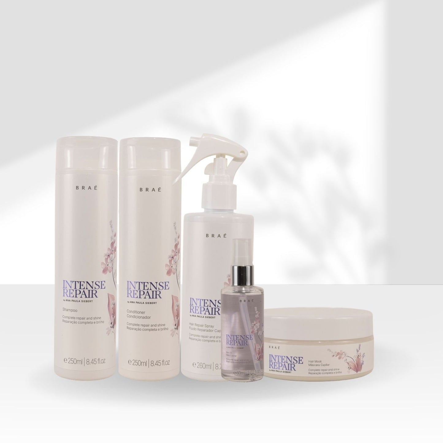 Kit Braé Intense Repair Home Care Tratamento Reparador Capilar