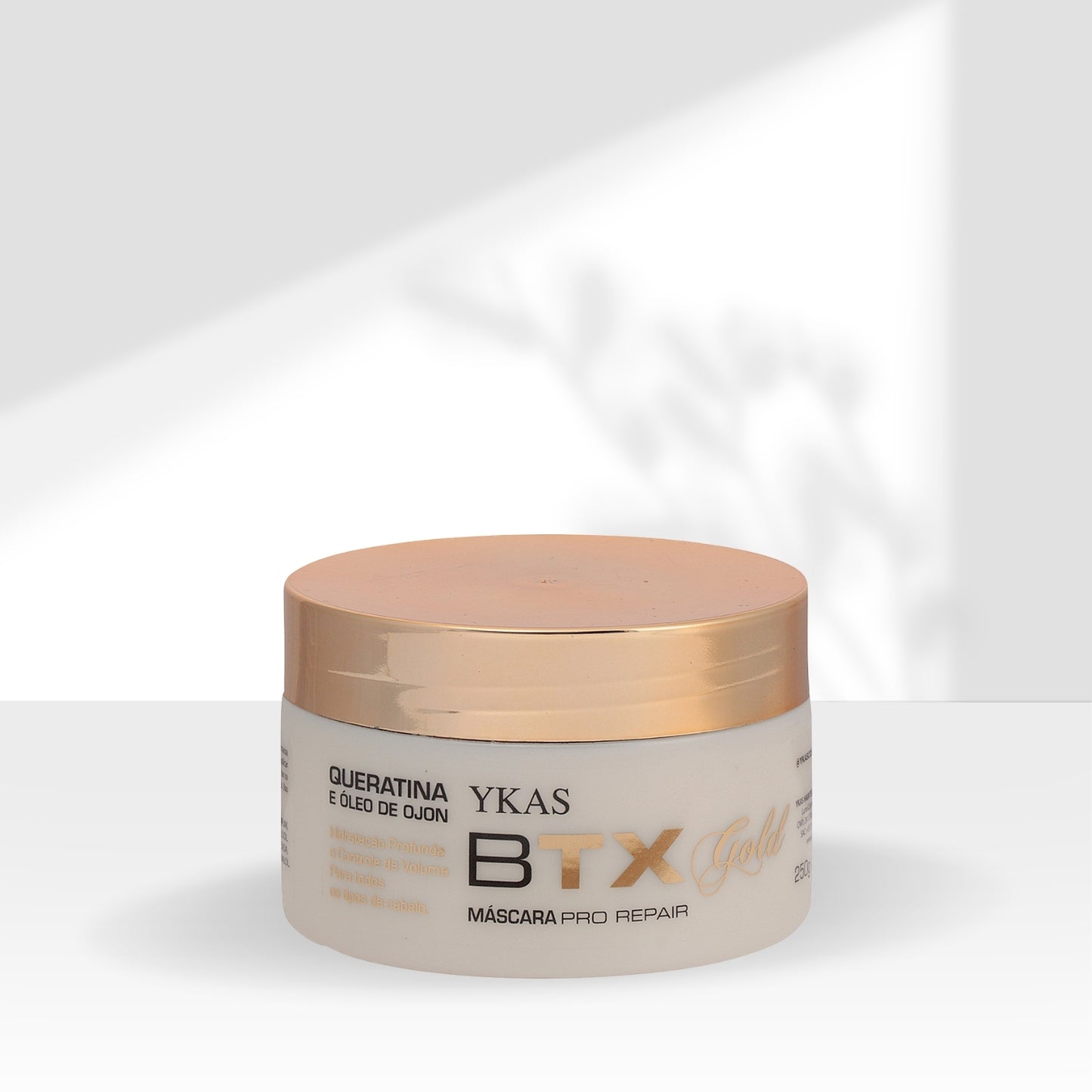Máscara Capilar Ykas Gold Pro Repair Reconstrução 250 g