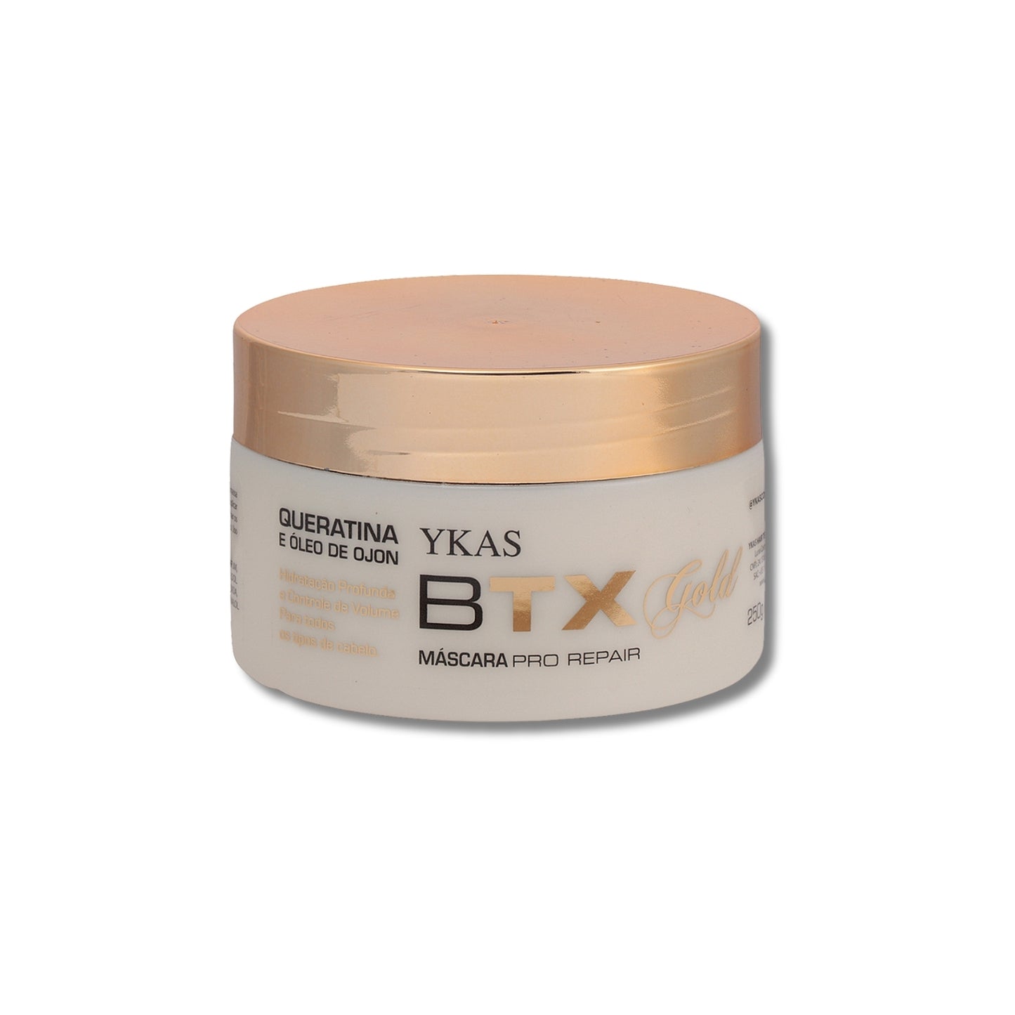 Máscara Capilar Ykas Gold Pro Repair Reconstrução 250 g