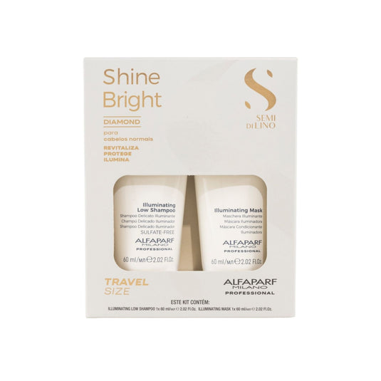 Kit Alfaparf Semi Di Lino Shine Bright Diamonds 120 ml