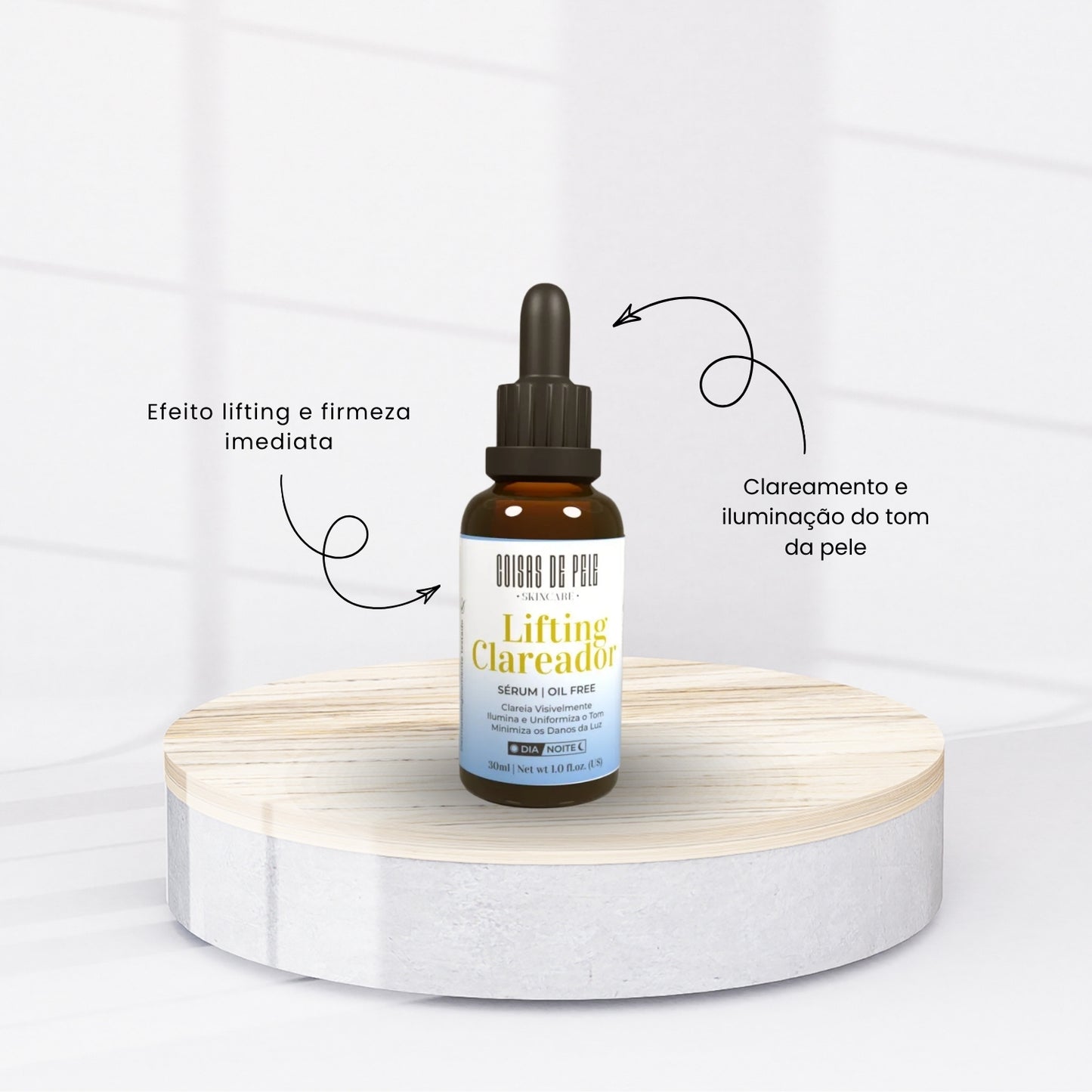 Sérum Facial Coisas de Pele Lifting Clareador Uniformizador 30 ml