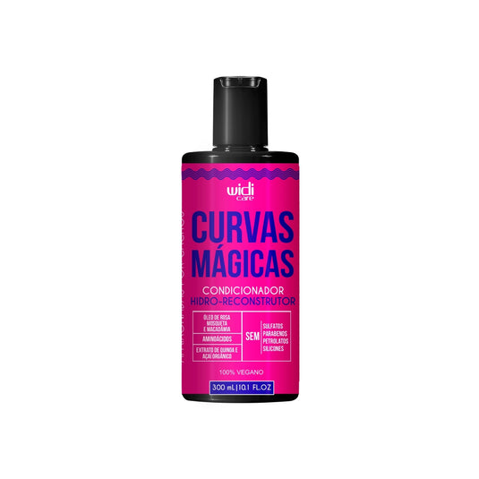 Condicionador Cremoso Widi Care Curvas Mágicas Hidro-reconstrutor 300 ml